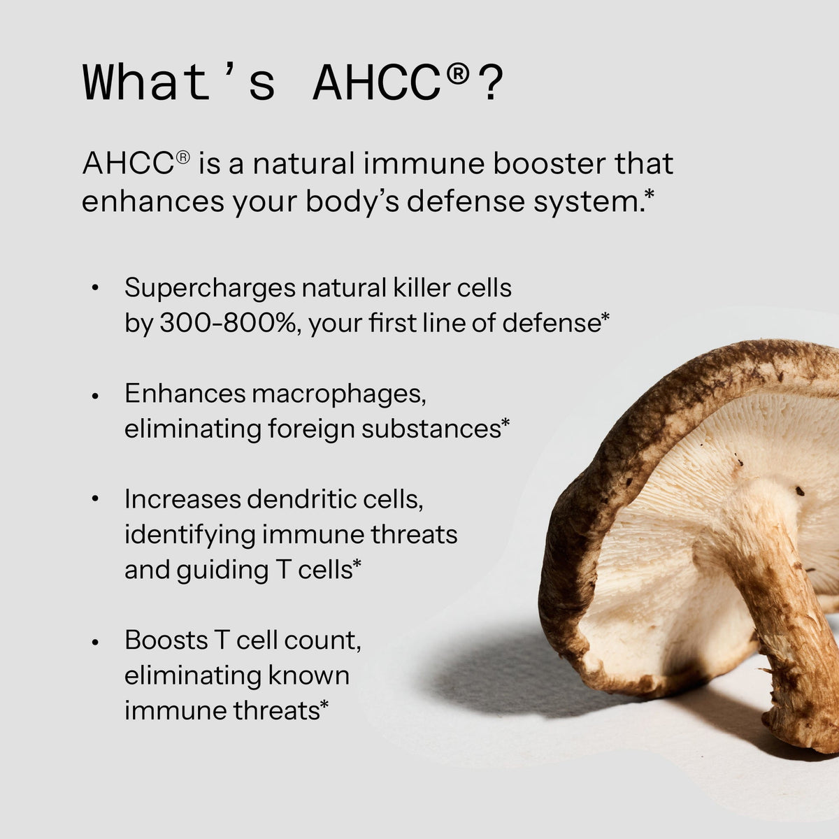 In-depth AHCC information