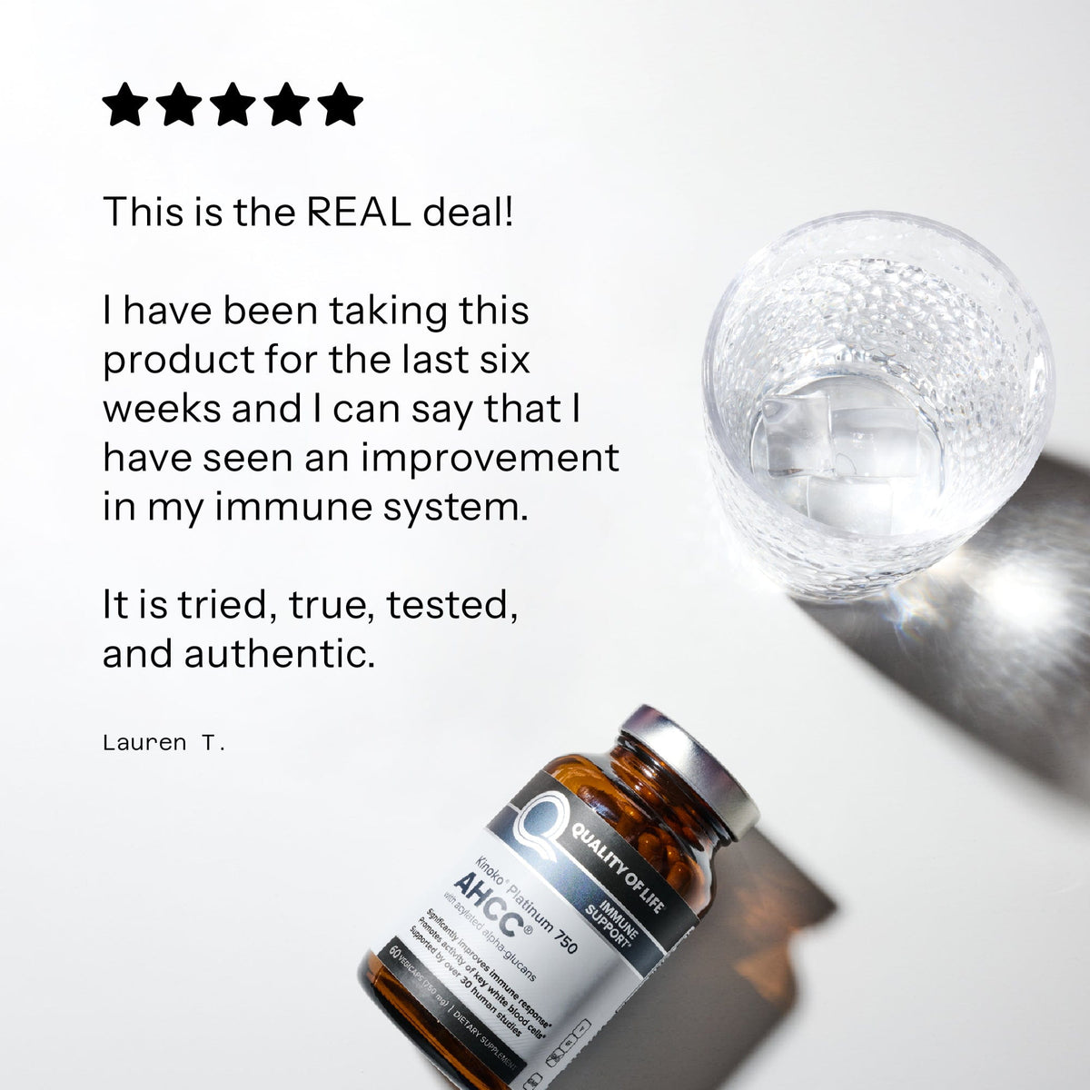 Customer testimonial