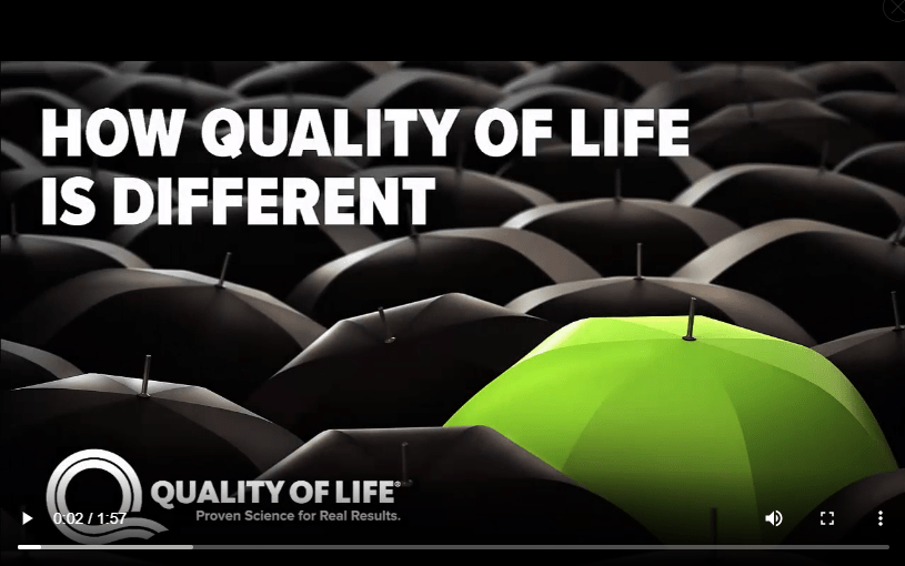 How Quality of Life is Different