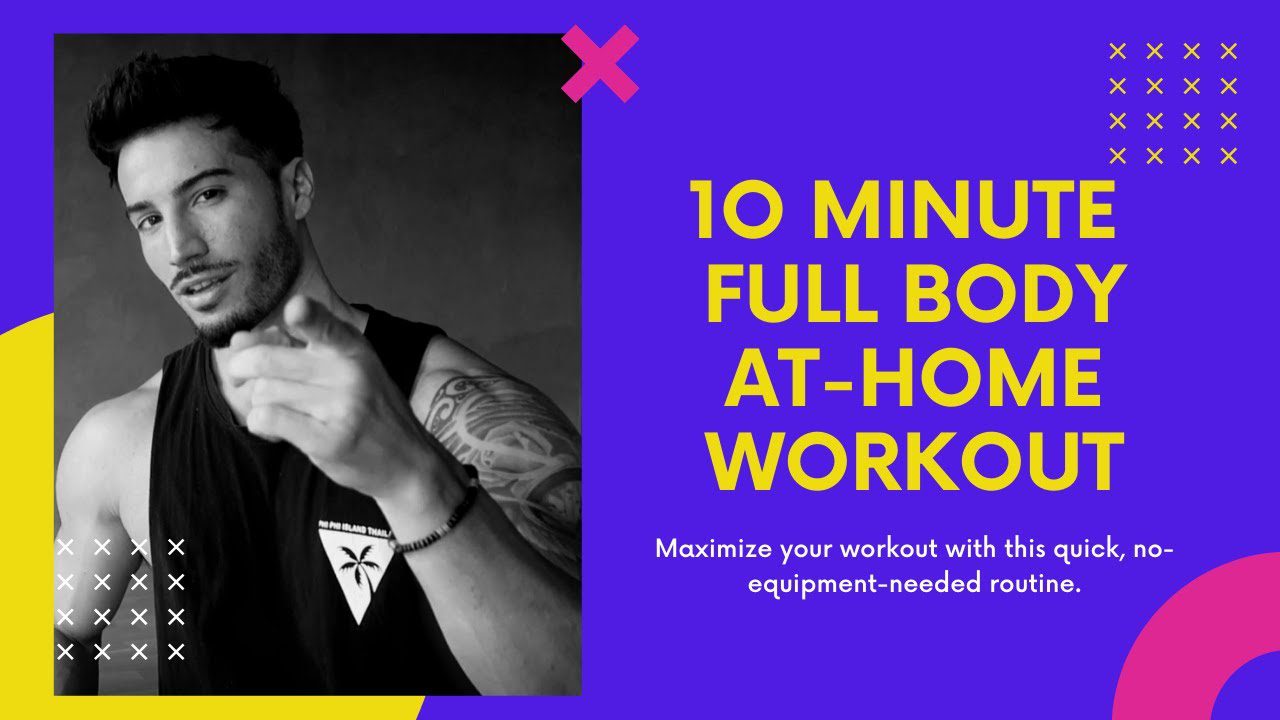 FULL BODY AT HOME WORKOUT // 10 Mins | Trainer Franco